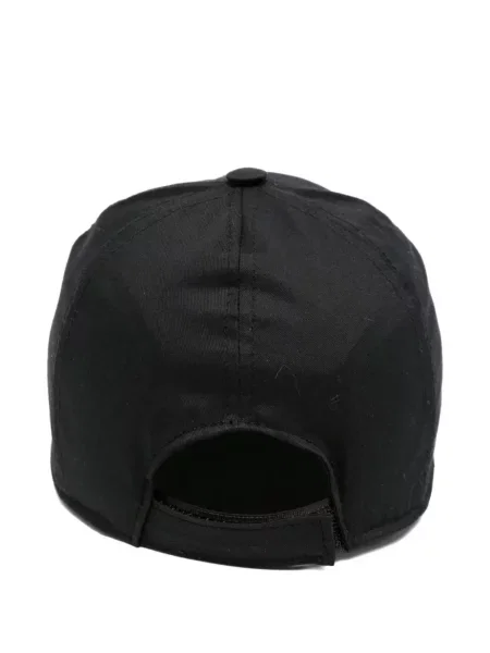 Czapka z daszkiem dziecięca Balmain czarna