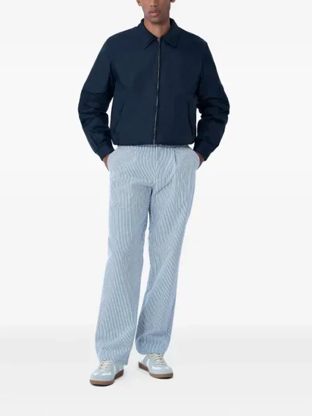 Pantaloni Noah cu dungi albastru