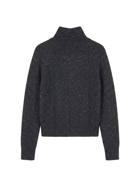 Pulover copii Zadig & Voltaire gri