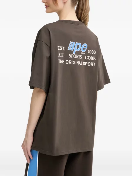 Tricou P.e Nation cu imagine maro
