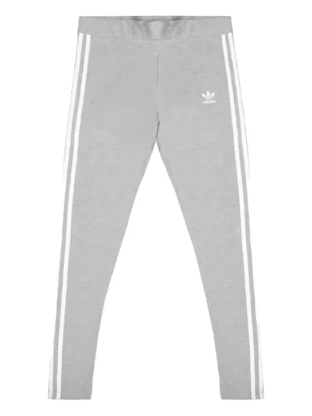 T-shirt w paski Adidas z wysoką talią do biegania w kwiatki zielony