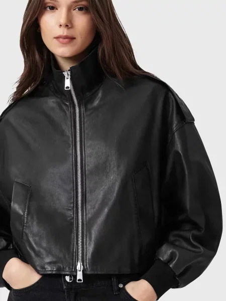 Шкіряна куртка AllSaints LOWDEN