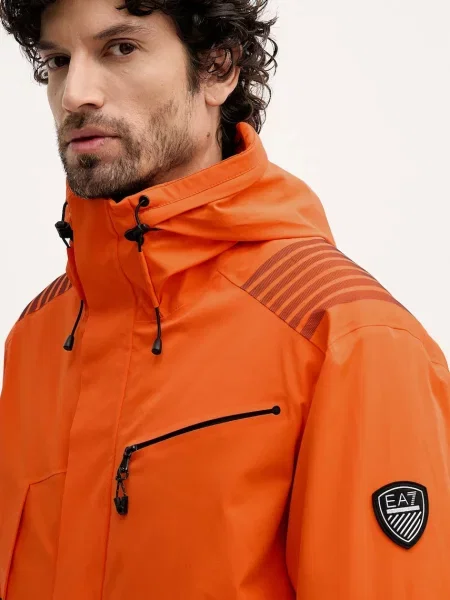Гірськолижна куртка Emporio Armani помаранчевий