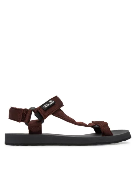 Sandały Jack Wolfskin brązowe