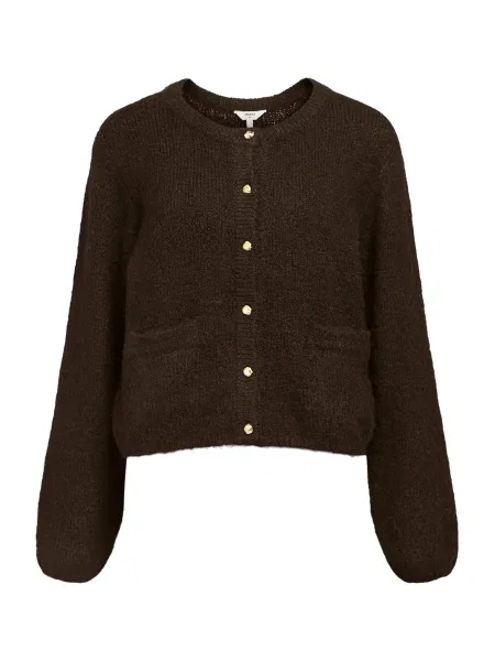 OBJECT Geacă tricotată SAGGIA ciocolatiu