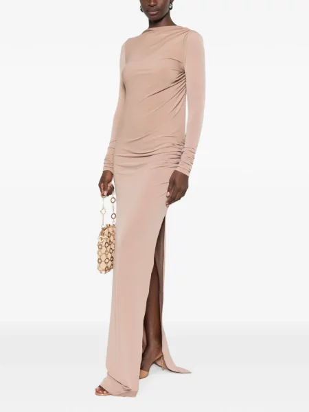 Rochie maxi The Andamane cu volane