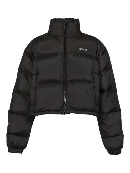 Geacă cu puf Vetements negru