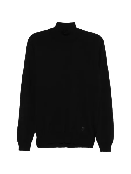 Pulover Corneliani cu broderie negru