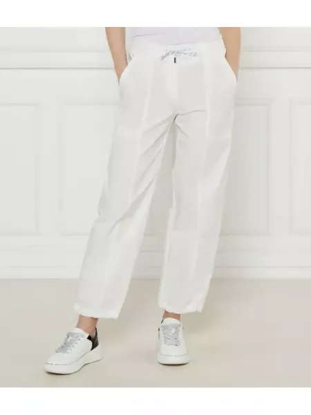 Marc Cain Nadrág | Relaxed fit fehér