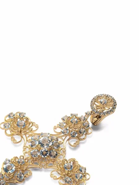 Auskarai Dolce & Gabbana geltona