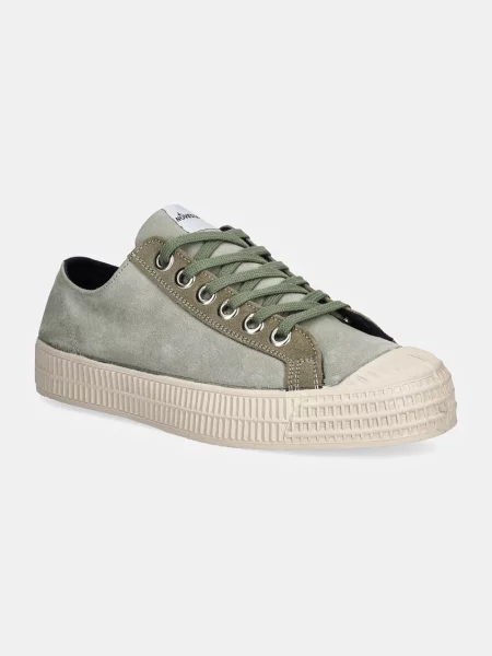 Велурени кецове Novesta Star Master Suede зелено