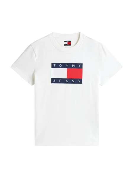 Tricou Tommy Hilfiger alb