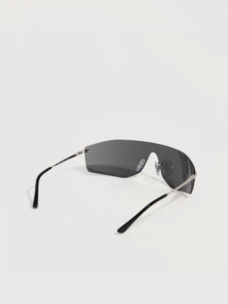 Ray-Ban Slnečné okuliare antracitová / strieborná