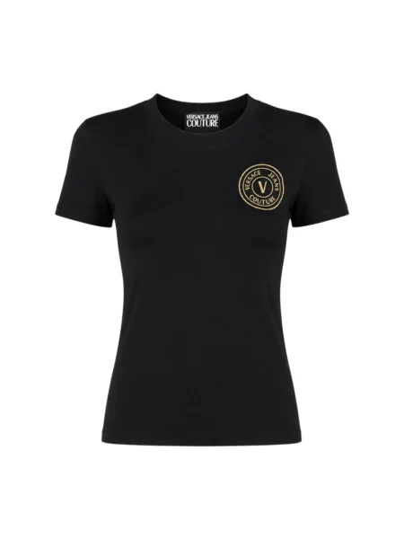 Koszulka Versace Jeans Couture czarna