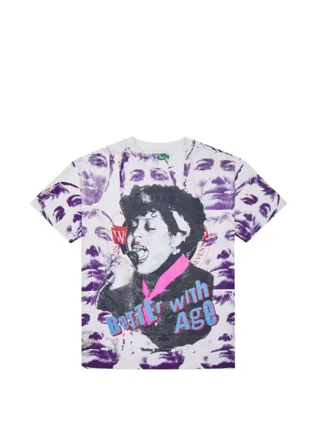 Koszula Better With Age z nadrukiem biała