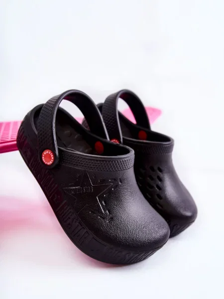 Gyerek papucs Big Star Shoes fekete