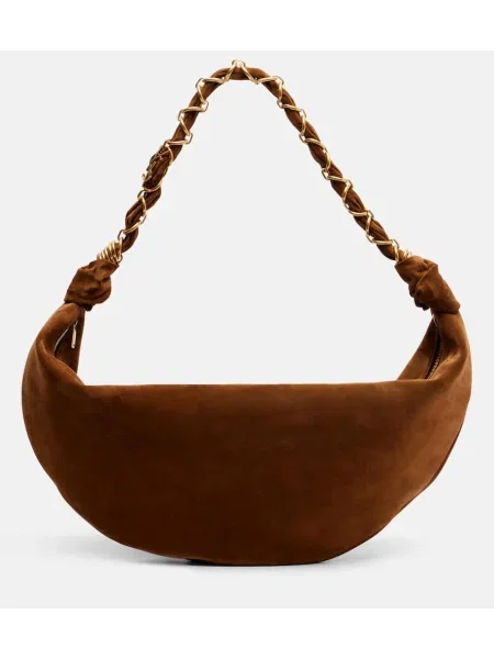 Torbica Saint Laurent iz semiša rjava