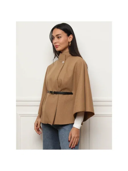 Palton La Modeuse maro