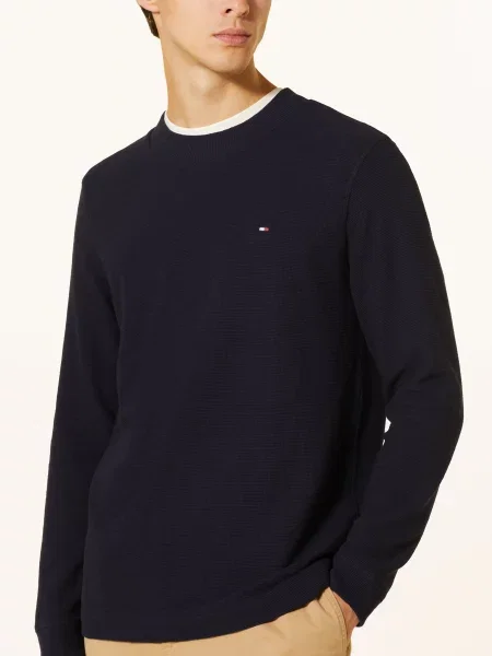 Tommy Hilfiger Sweter blau granatowy
