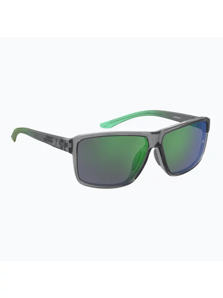 Okulary przeciwsłoneczne Under Armour Kickoff/G S3 grey green/green multilayer szare