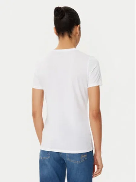 BOSS Majica C_Elogo Écru Regular Fit bela