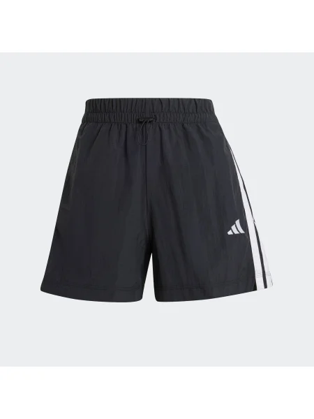 Pruhované šortky Adidas čierna