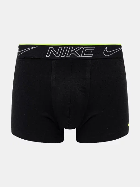 Nike priliehavé boxerky pánske s bavlnou čierna