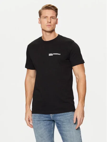 Karl Lagerfeld Jeans T-shirt crna