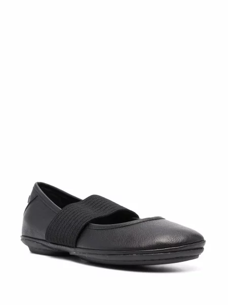 Balerini Camper fără toc slip-on negru