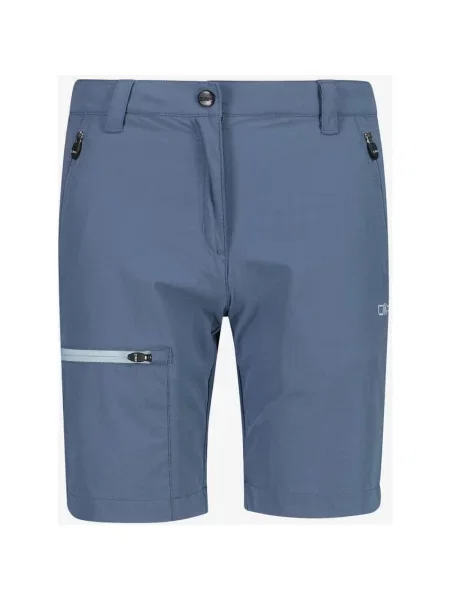 Szorty dziewczęce CMP Bermuda Stretch liliowo-niebieskie 8 niebieskie