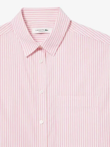 Рубашка Lacoste розовая