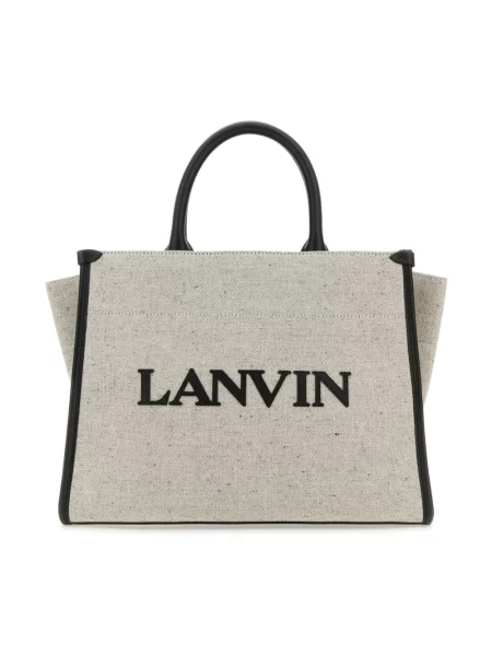 Shopperka Lanvin beżowa