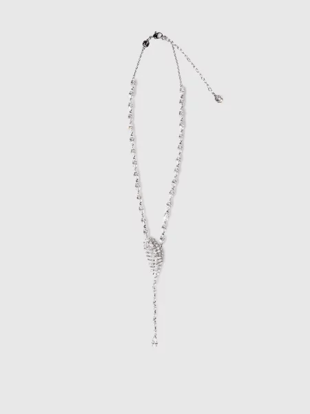 Сріблясте кольє Vienna Swarovski