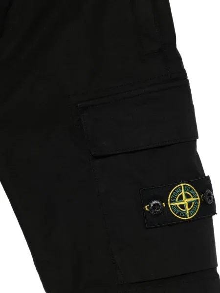 Szorty cargo dziecięce Stone Island czarne