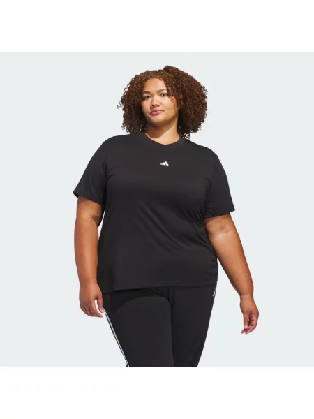 Tričko Small Logo Plus Size bílé