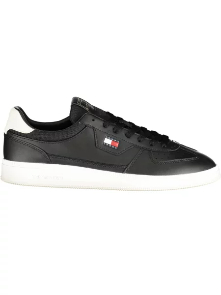 Sneakerși Tommy Hilfiger din piele alb