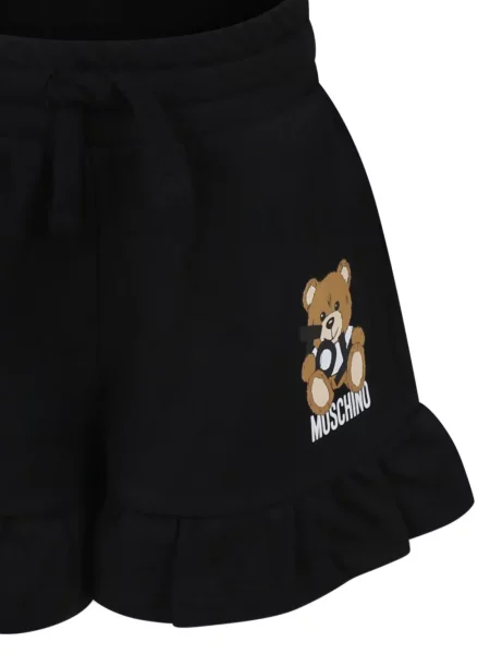 Szorty dziecięce Moschino czarne