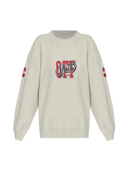 Bluza Off-white z logo biała