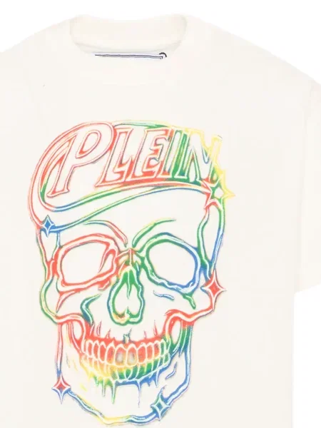 Koszulka dziecięca Philipp Plein biała