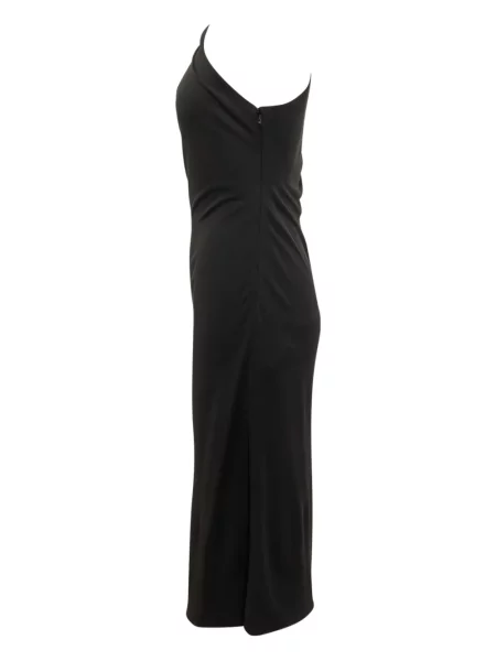 Rochie midi Tom Ford până la genunchi cu un umăr gol de costum negru