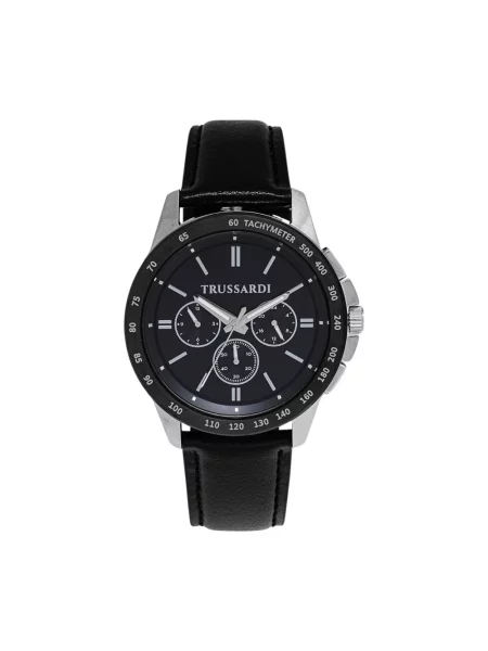 Trussardi zegarek czarny