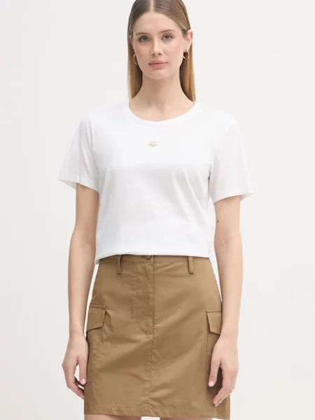 Blauer t-shirt PUMPIES biała