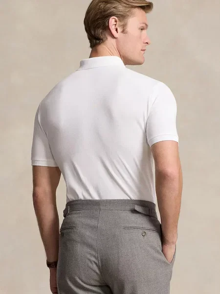 Polo Ralph Lauren polo gładki biały