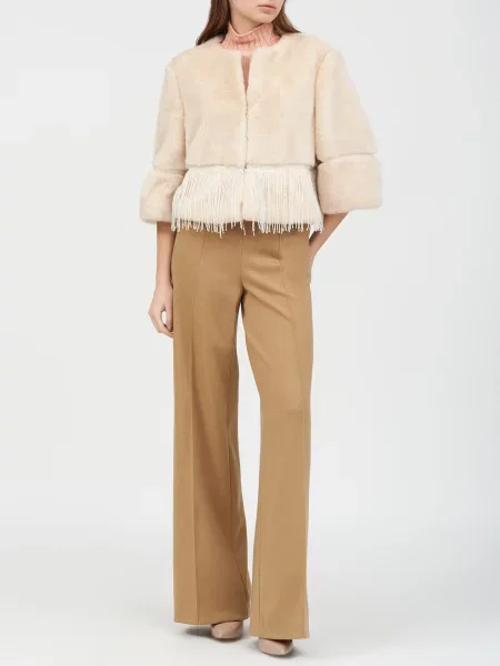 Шуба Intrend бежева