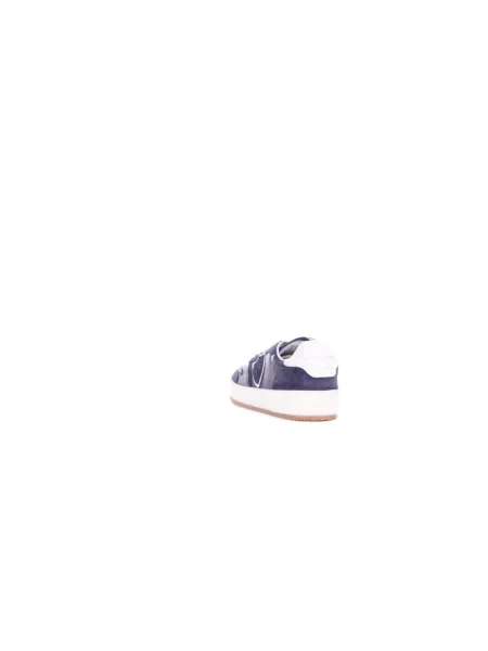 Sneakersy Philippe Model skórzane do tenisa granatowe