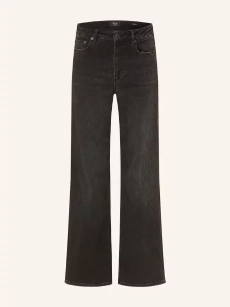 Rails Jeansy Straight Getty schwarz czarne