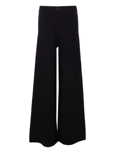 Pantaloni Max Mara tricotate negru