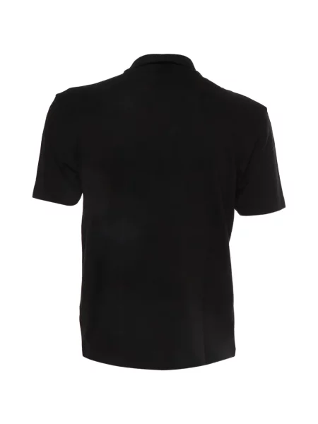 Πλεκτό polo Boss Green Hugo Boss μαύρο