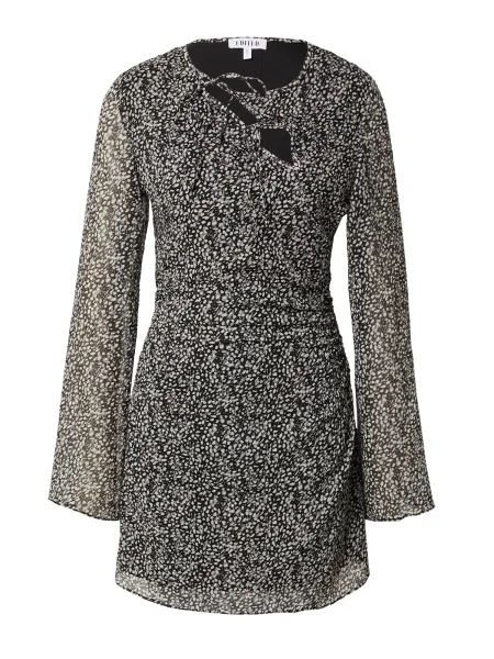 EDITED Rochie Nevana negru alb