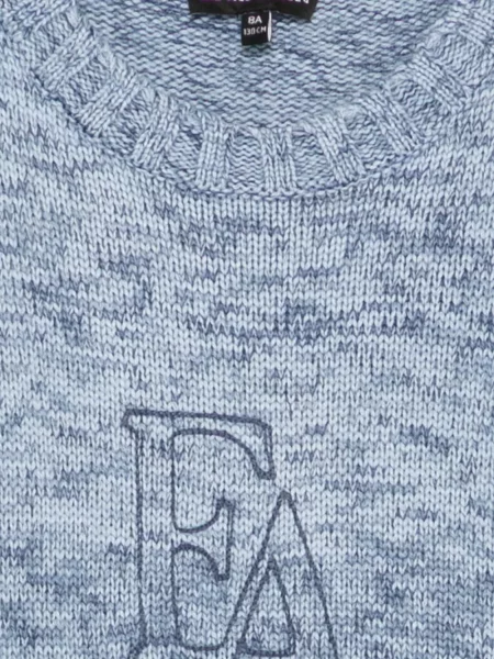 Sweter dziecięcy Emporio Armani niebieski